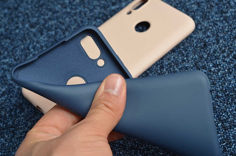 Huawei Y9 2019 Kılıf Zore İnci Silikon Siyah