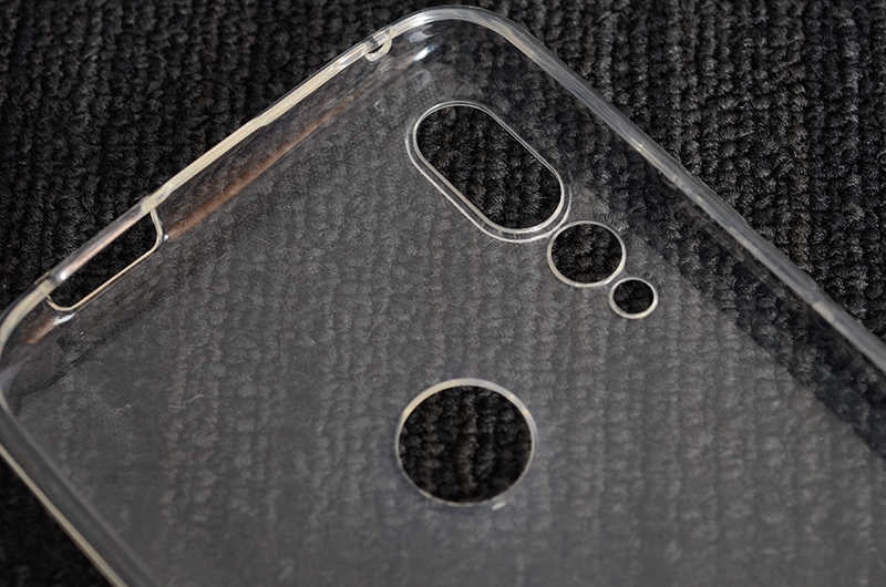 Huawei Y9 Prime 2019 Kılıf Zore Süper Silikon Kapak Renksiz