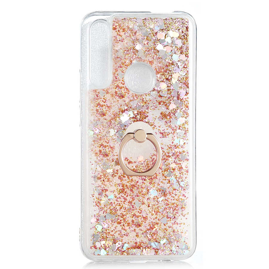 Huawei Y9 Prime 2019 Kılıf Zore Milce Kapak Gold