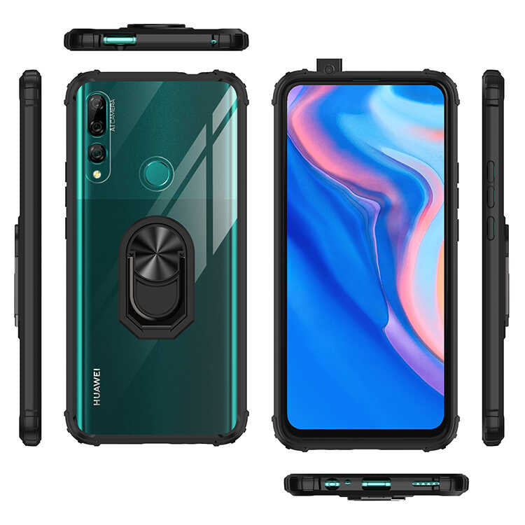 Huawei Y9 Prime 2019 Kılıf Zore Mola Kapak Siyah