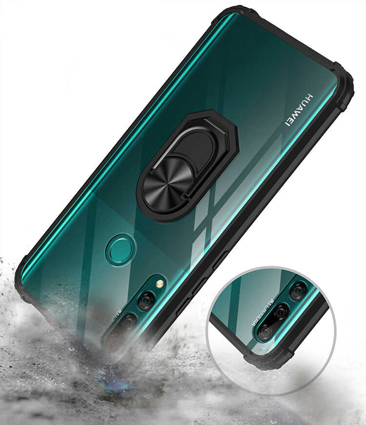 Huawei Y9 Prime 2019 Kılıf Zore Mola Kapak Siyah