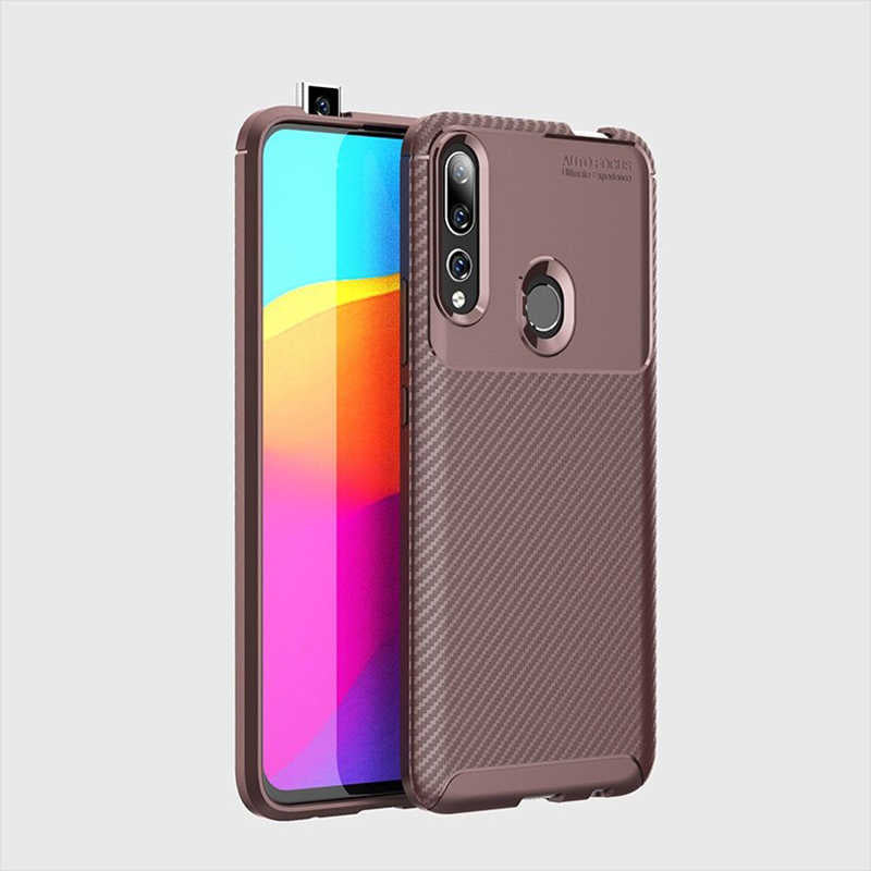 Huawei Y9 Prime 2019 Kılıf Zore Negro Silikon Kapak Lacivert