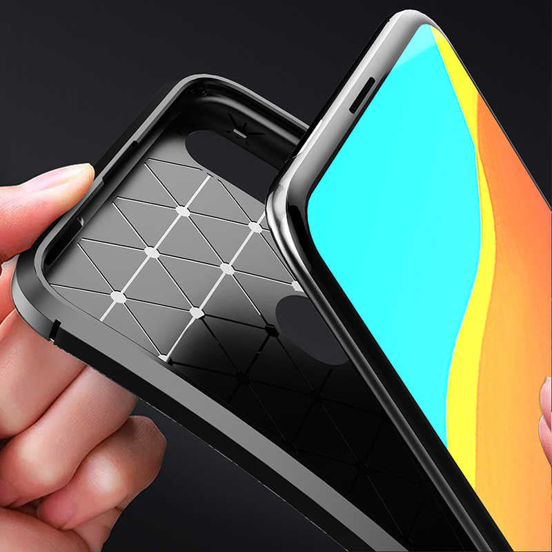 Huawei Y9 Prime 2019 Kılıf Zore Negro Silikon Kapak Lacivert