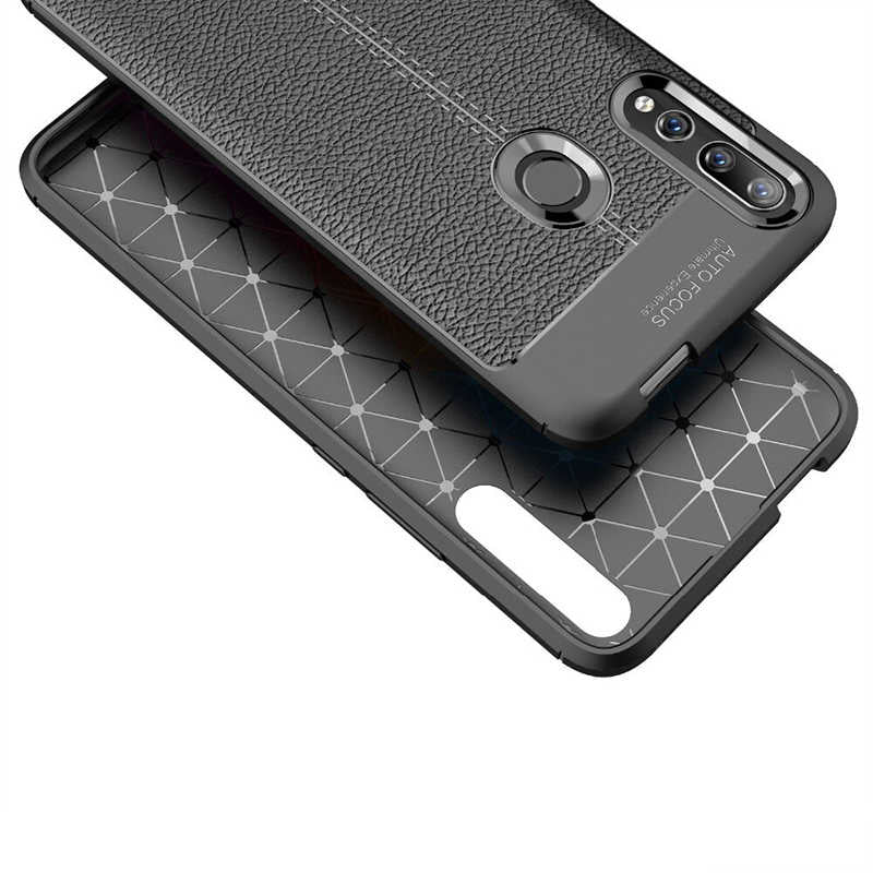 Huawei Y9 Prime 2019 Kılıf Zore Niss Silikon Kapak Siyah