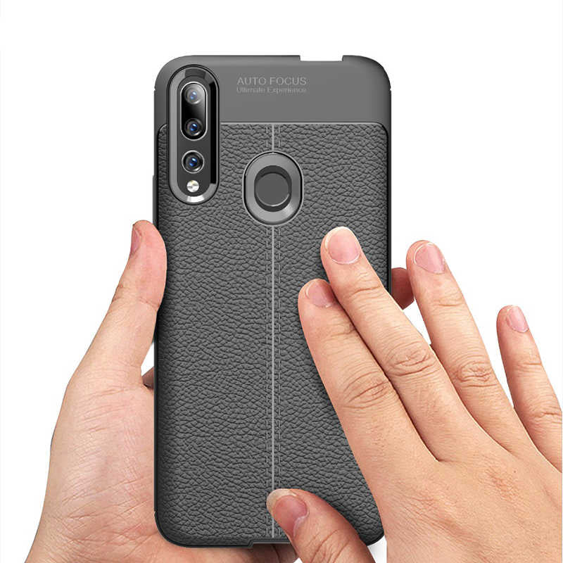 Huawei Y9 Prime 2019 Kılıf Zore Niss Silikon Kapak Siyah