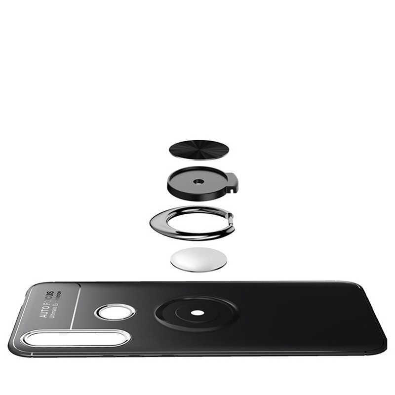 Huawei Y9 Prime 2019 Kılıf Zore Ravel Silikon Kapak Mavi