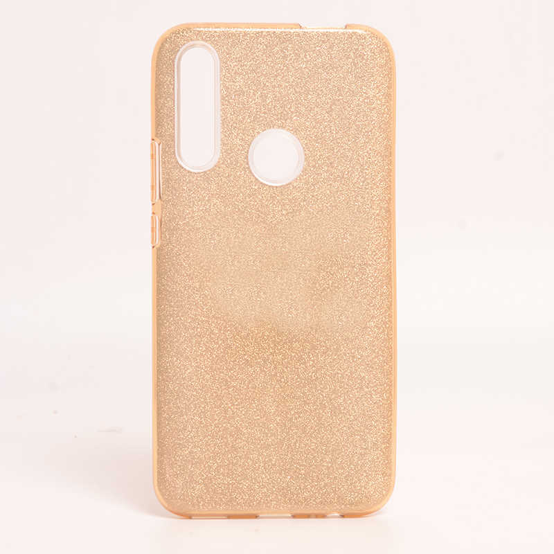 Huawei Y9 Prime 2019 Kılıf Zore Shining Silikon Rose Gold