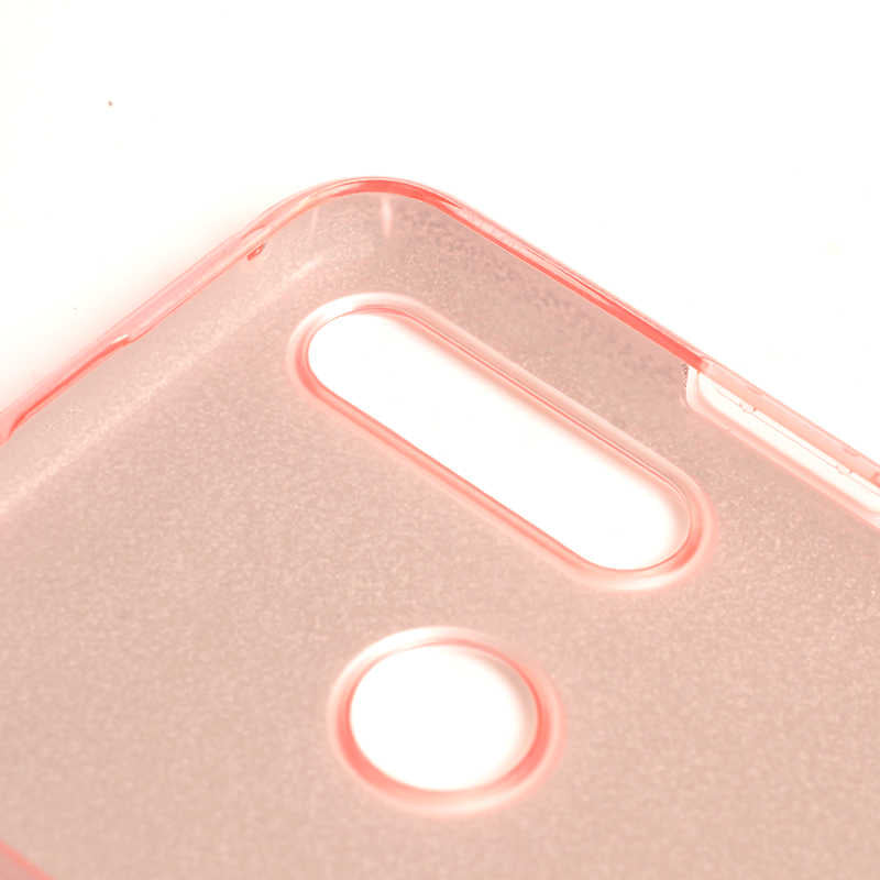 Huawei Y9 Prime 2019 Kılıf Zore Shining Silikon Gümüş