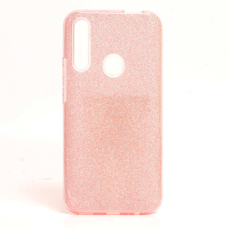 Huawei Y9 Prime 2019 Kılıf Zore Shining Silikon Rose Gold