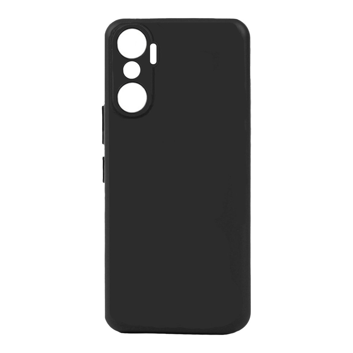 İnfinix Hot 20 Kılıf Zore Biye Silikon Siyah