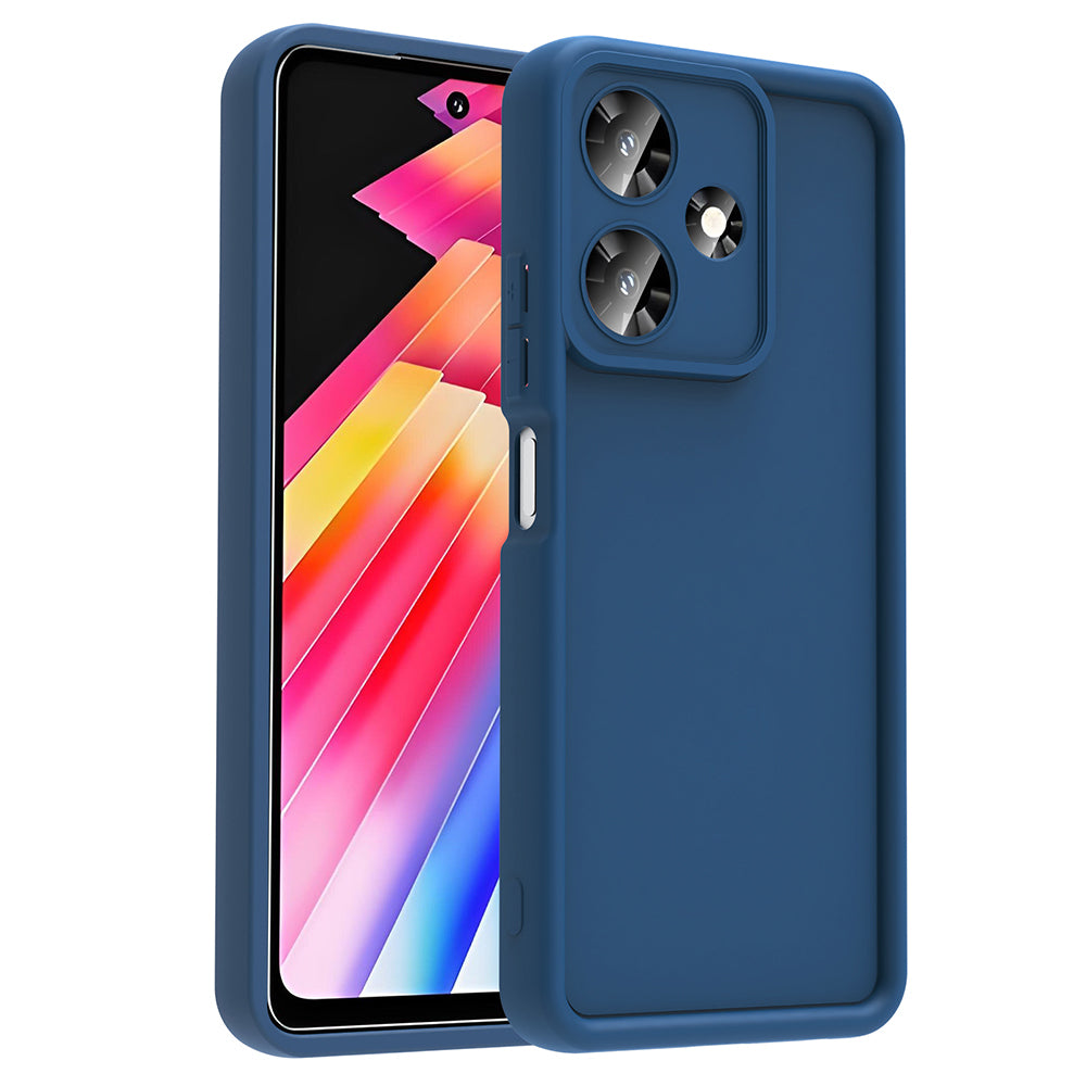 İnfinix Hot 30 Kılıf Kamera Korumalı Zore Ananas Kapak Pembe