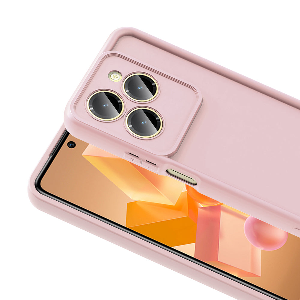 İnfinix Hot 40 Kılıf Kamera Korumalı Zore Ananas Kapak Koyu Yeşil