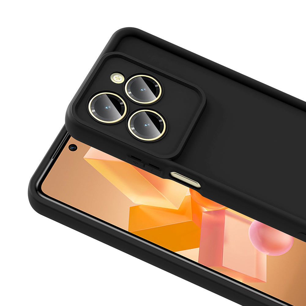 İnfinix Hot 40 Pro Kılıf Kamera Korumalı Zore Ananas Kapak Pembe