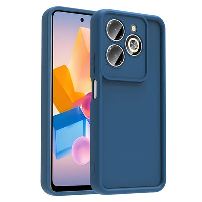 İnfinix Hot 40İ Kılıf Kamera Korumalı Zore Ananas Kapak Pembe