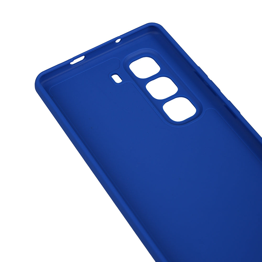 İnfinix Hot 50 Pro Plus 4G Kılıf Zore Biye Silikon Mor