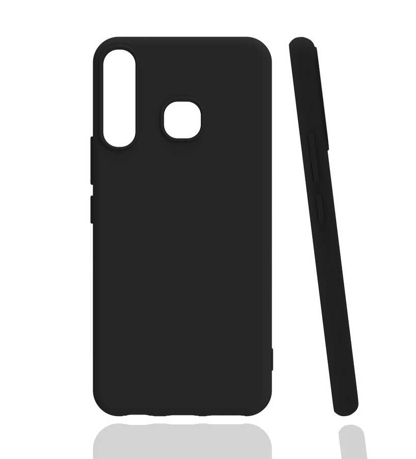 İnfinix Hot 8 Kılıf Zore Biye Silikon Kırmızı