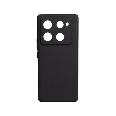İnfinix Note 40 Pro Kılıf Zore Biye Silikon Siyah