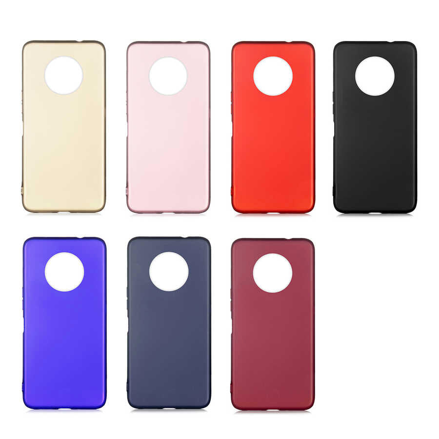 İnfinix Note 7 Kılıf Zore Premier Silikon Kapak Lacivert