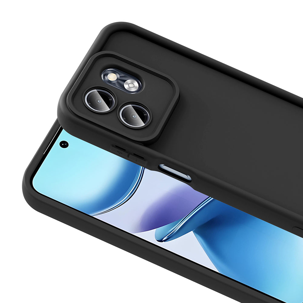 İnfinix Smart 9 Kılıf Kamera Korumalı Zore Ananas Kapak Mürdüm