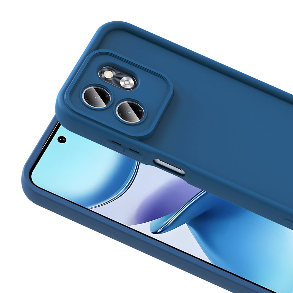 İnfinix Smart 9 Kılıf Kamera Korumalı Zore Ananas Kapak Mürdüm