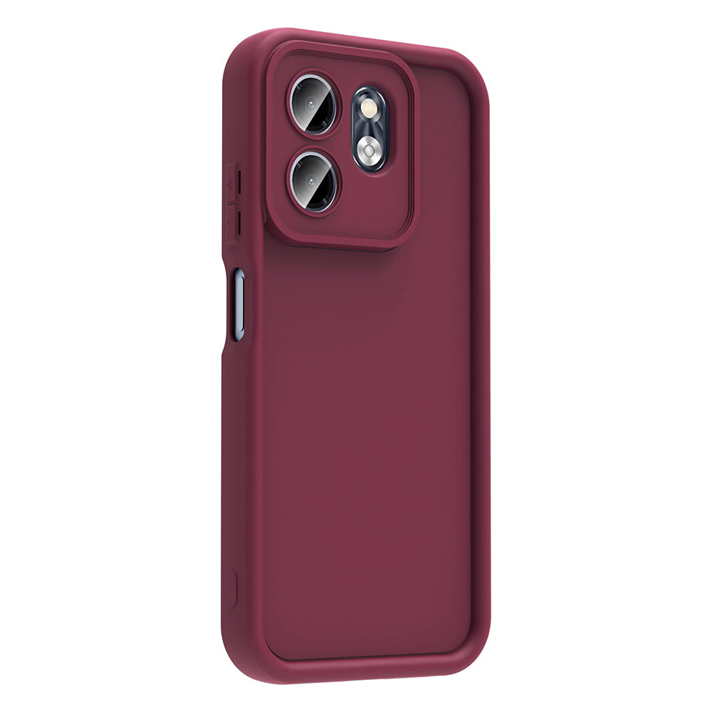 İnfinix Smart 9 Kılıf Kamera Korumalı Zore Ananas Kapak Pembe