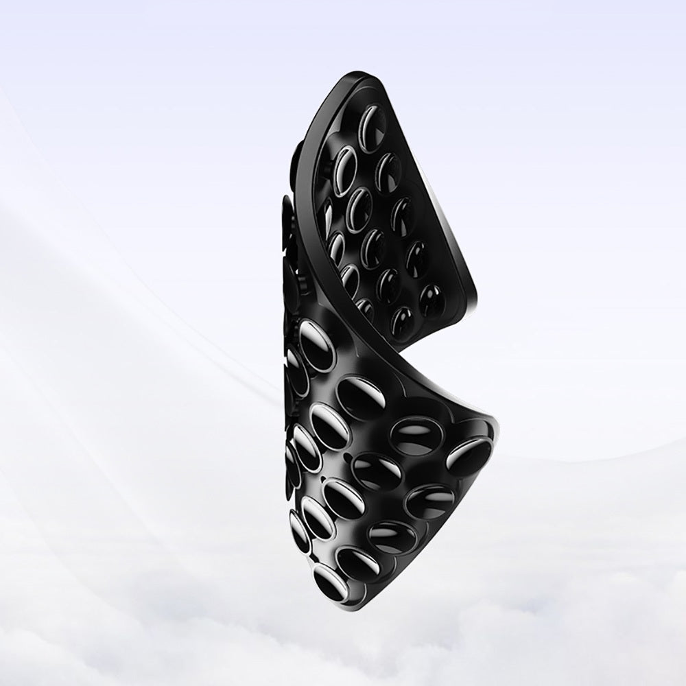 Kare Öpücüklü 01 Silikon Telefon Tutucu Lacivert