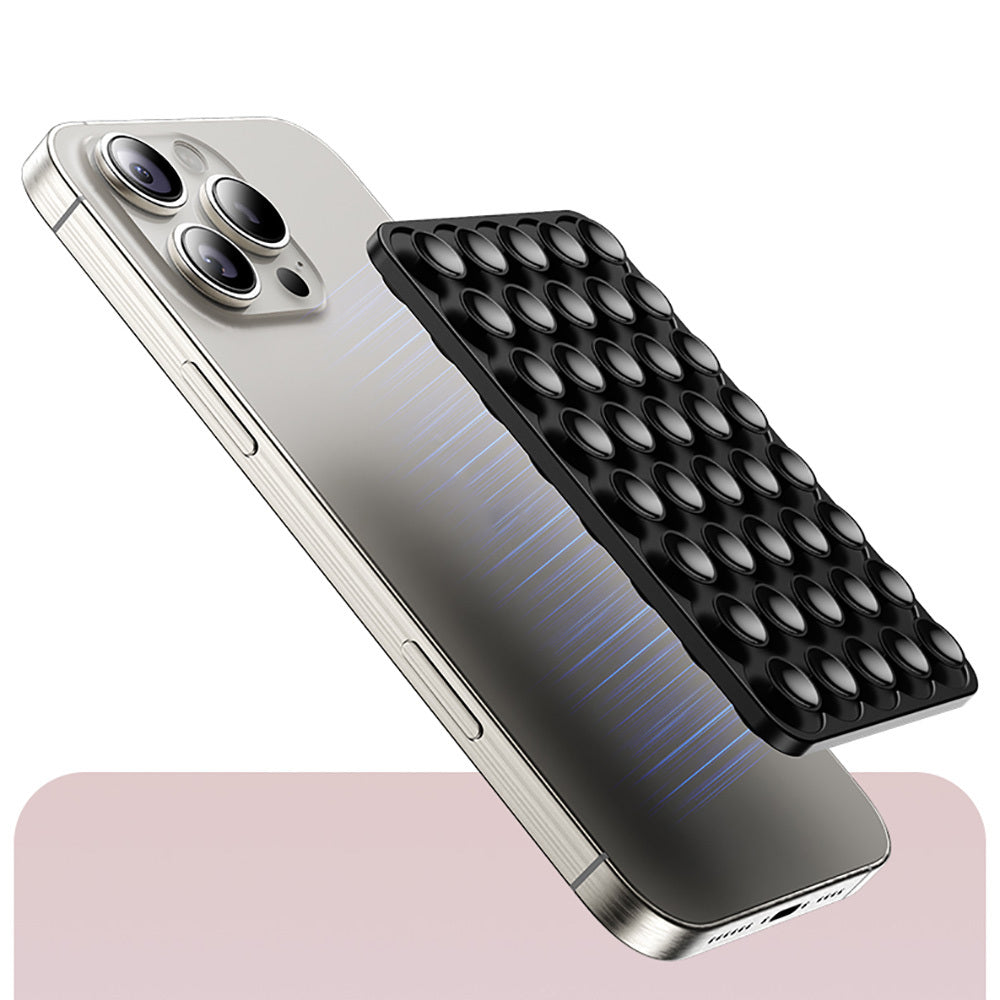 Kare Öpücüklü 01 Silikon Telefon Tutucu Mint