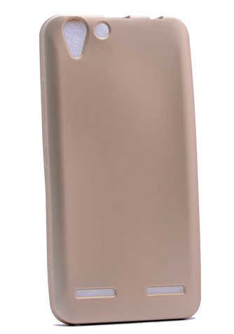 Lenovo Vibe K5 Kılıf Zore Premier Silikon Kapak Gold