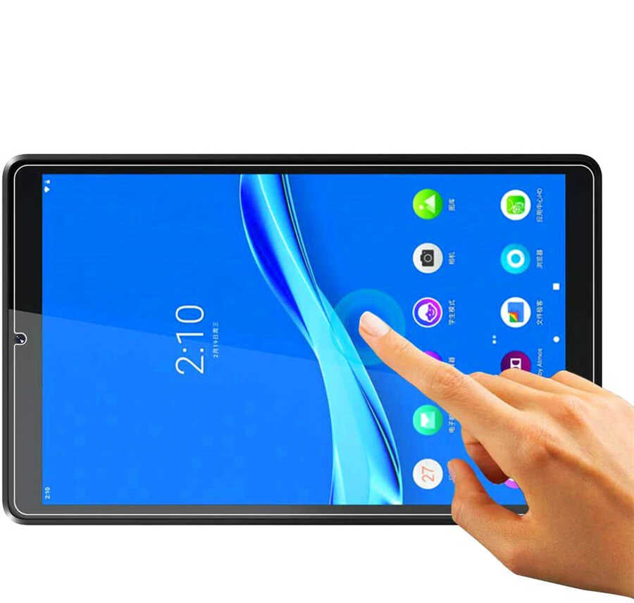 Lenovo M10 Plus TB-X606F Zore Tablet Temperli Cam Ekran Koruyucu Renksiz