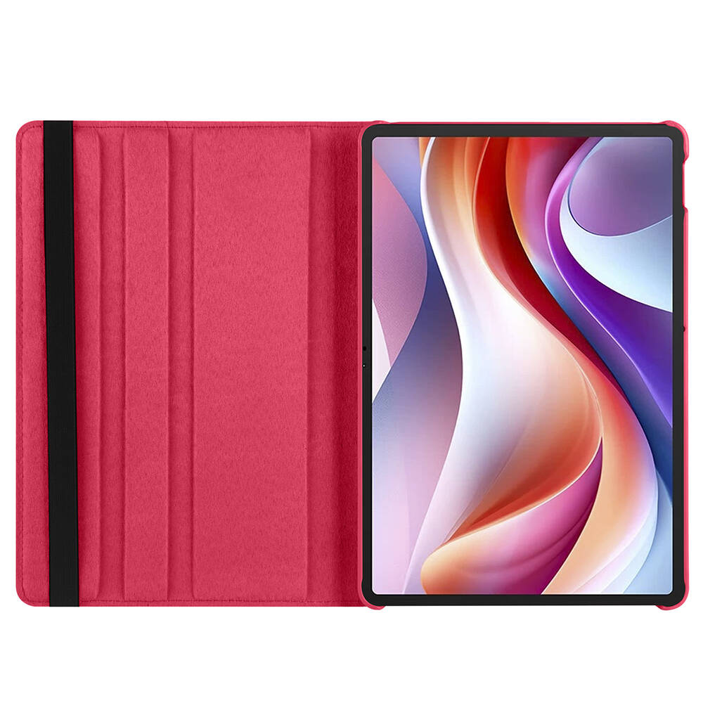 Lenovo M11 TB-330FU Zore Dönebilen Standlı Kılıf Mor