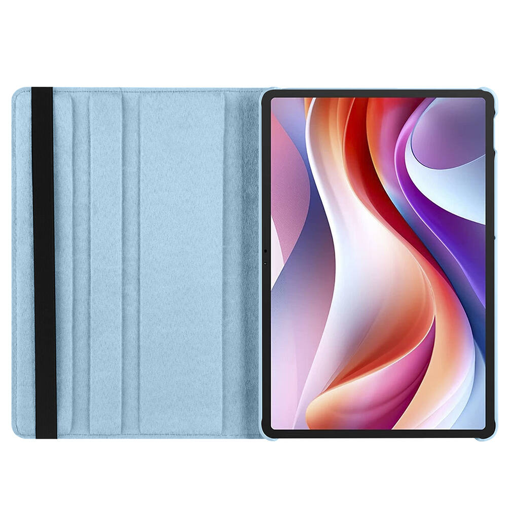 Lenovo M11 TB-330FU Zore Dönebilen Standlı Kılıf Lacivert