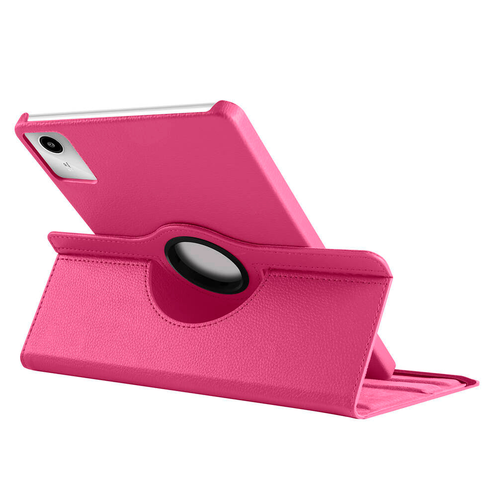 Lenovo M11 TB-330FU Zore Dönebilen Standlı Kılıf Kırmızı