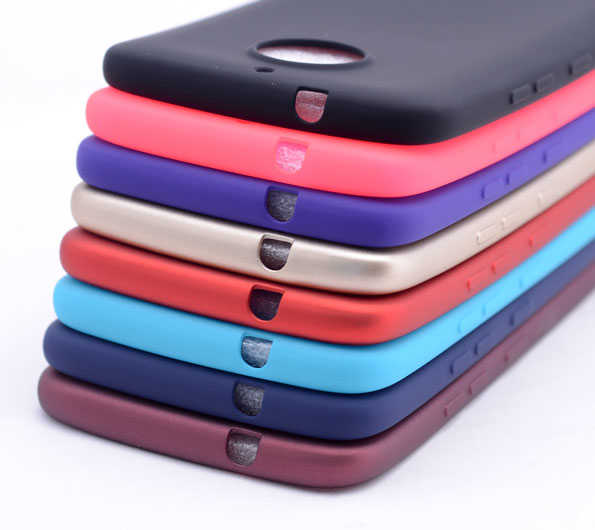 Lenovo Moto G5S Plus Kılıf Zore Premier Silikon Kapak Siyah