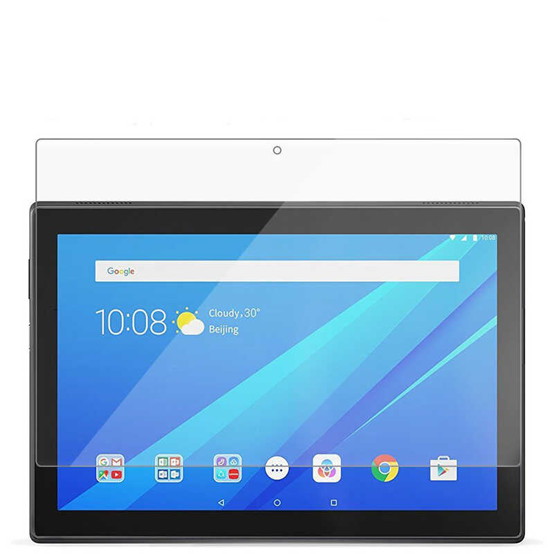 Lenovo Tab M10 Plus TB-125F - TB-128F 3. Jenerasyon Zore Tablet Temperli Cam Ekran Koruyucu Renksiz