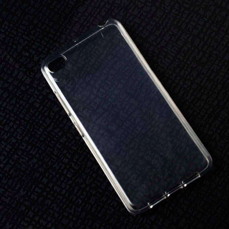 Lenovo Vibe S90 Kılıf Zore Süper Silikon Kapak Renksiz