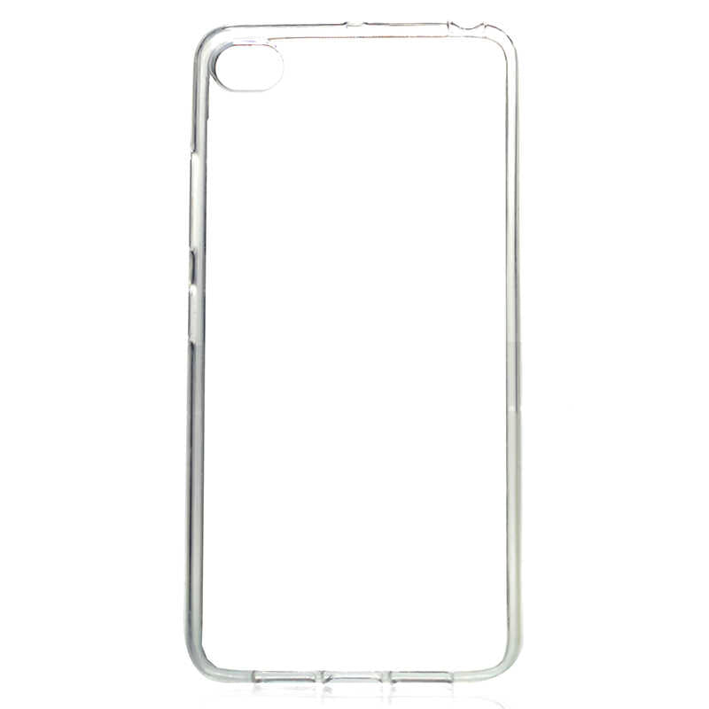 Lenovo Vibe S90 Kılıf Zore Süper Silikon Kapak Renksiz