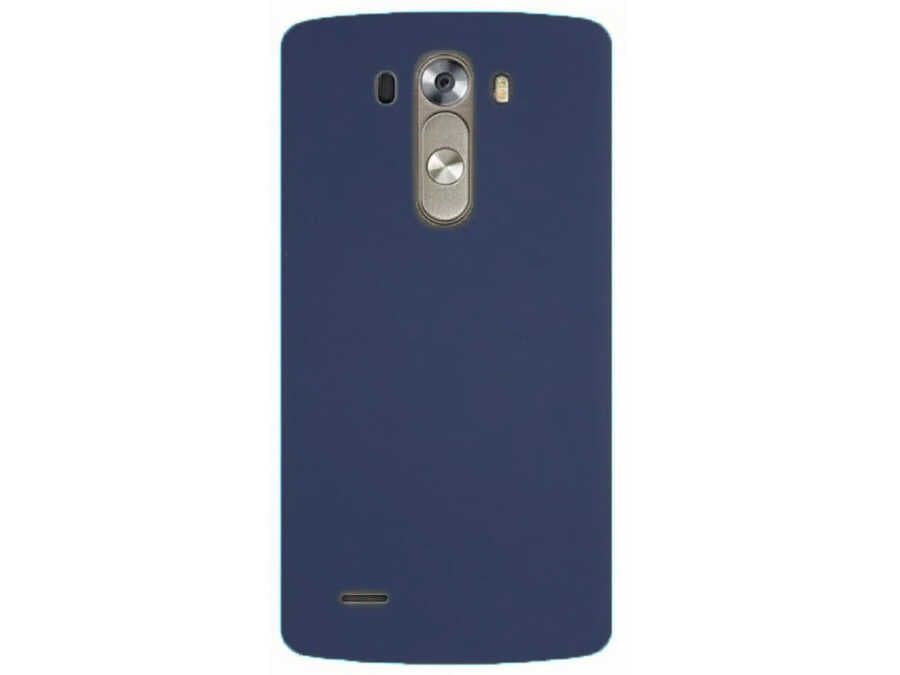 LG G3 Kılıf Zore Premier Silikon Kapak Gold