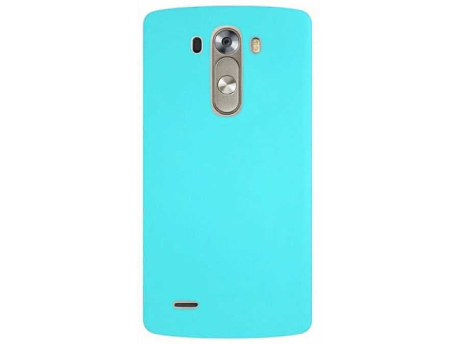 LG G3 Kılıf Zore Premier Silikon Kapak Turkuaz