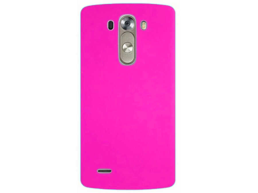 LG G3 Kılıf Zore Premier Silikon Kapak Pembe