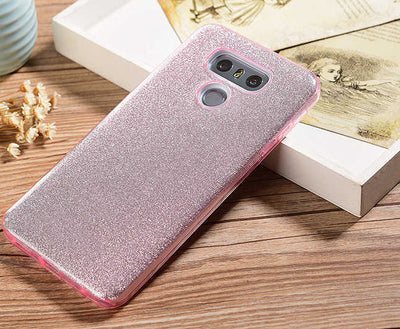 LG G6 Kılıf Zore Shining Silikon Siyah