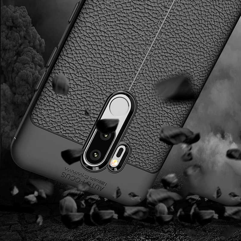 LG G7 Kılıf Zore Niss Silikon Kapak Lacivert