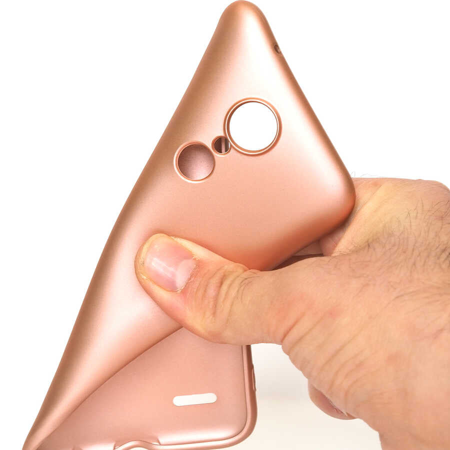 LG K10 2017 Kılıf Zore Premier Silikon Kapak Mor