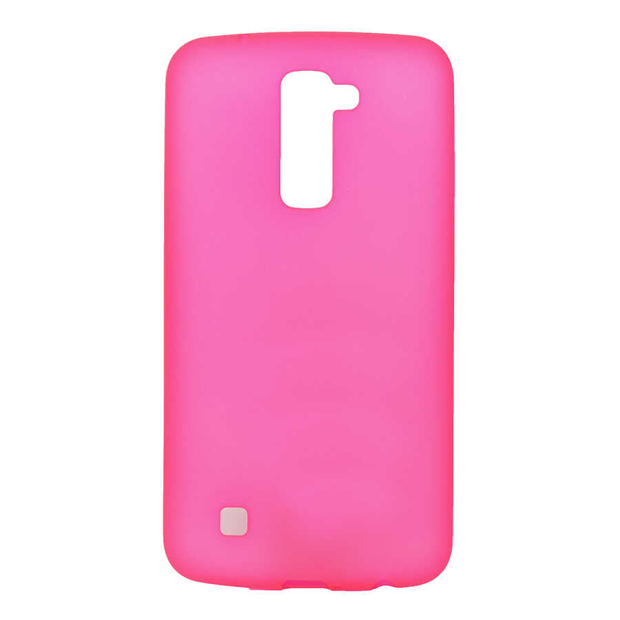 LG K10 Kılıf Zore Premier Silikon Kapak Pembe