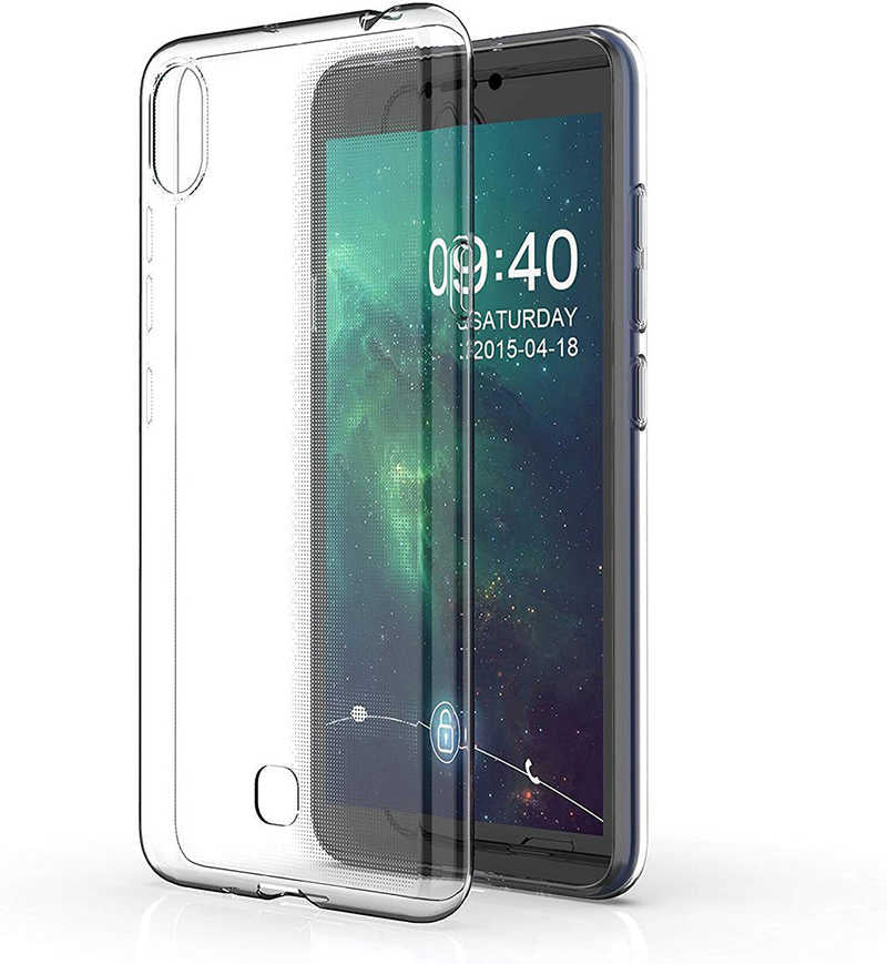 LG K20 2019 Kılıf Zore Süper Silikon Kapak Renksiz