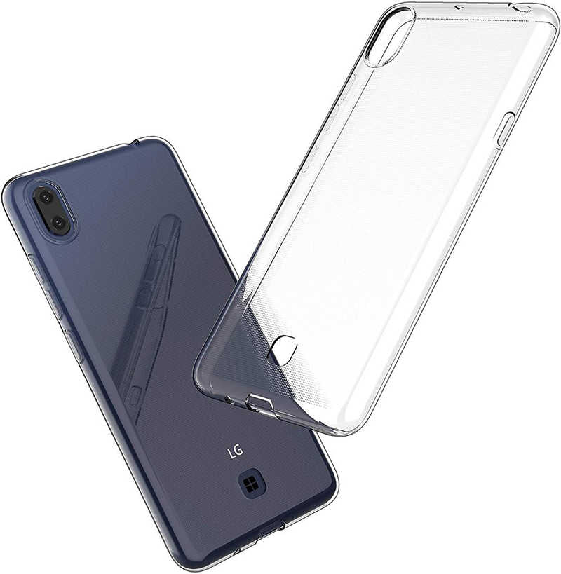 LG K20 2019 Kılıf Zore Süper Silikon Kapak Renksiz