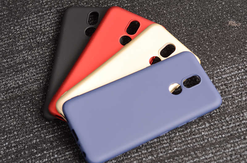 LG K40 Kılıf Zore Premier Silikon Kapak Mürdüm