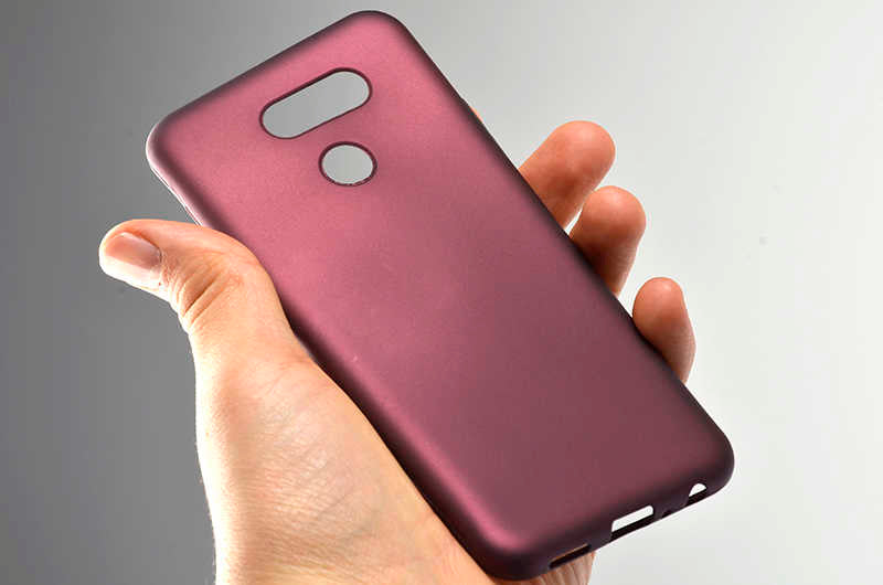 LG K40S Kılıf Zore Premier Silikon Kapak Lacivert