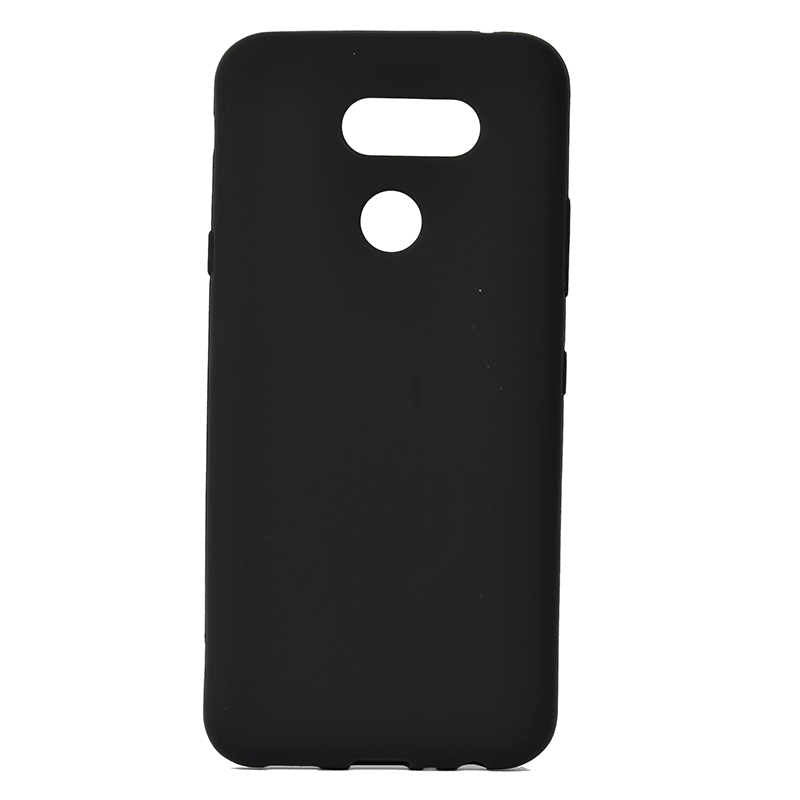 LG K40S Kılıf Zore Premier Silikon Kapak Siyah