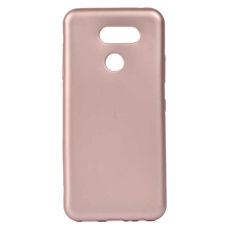 LG K40S Kılıf Zore Premier Silikon Kapak Rose Gold