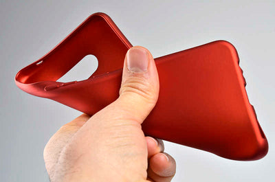 LG K50S Kılıf Zore Premier Silikon Kapak Saks Mavi